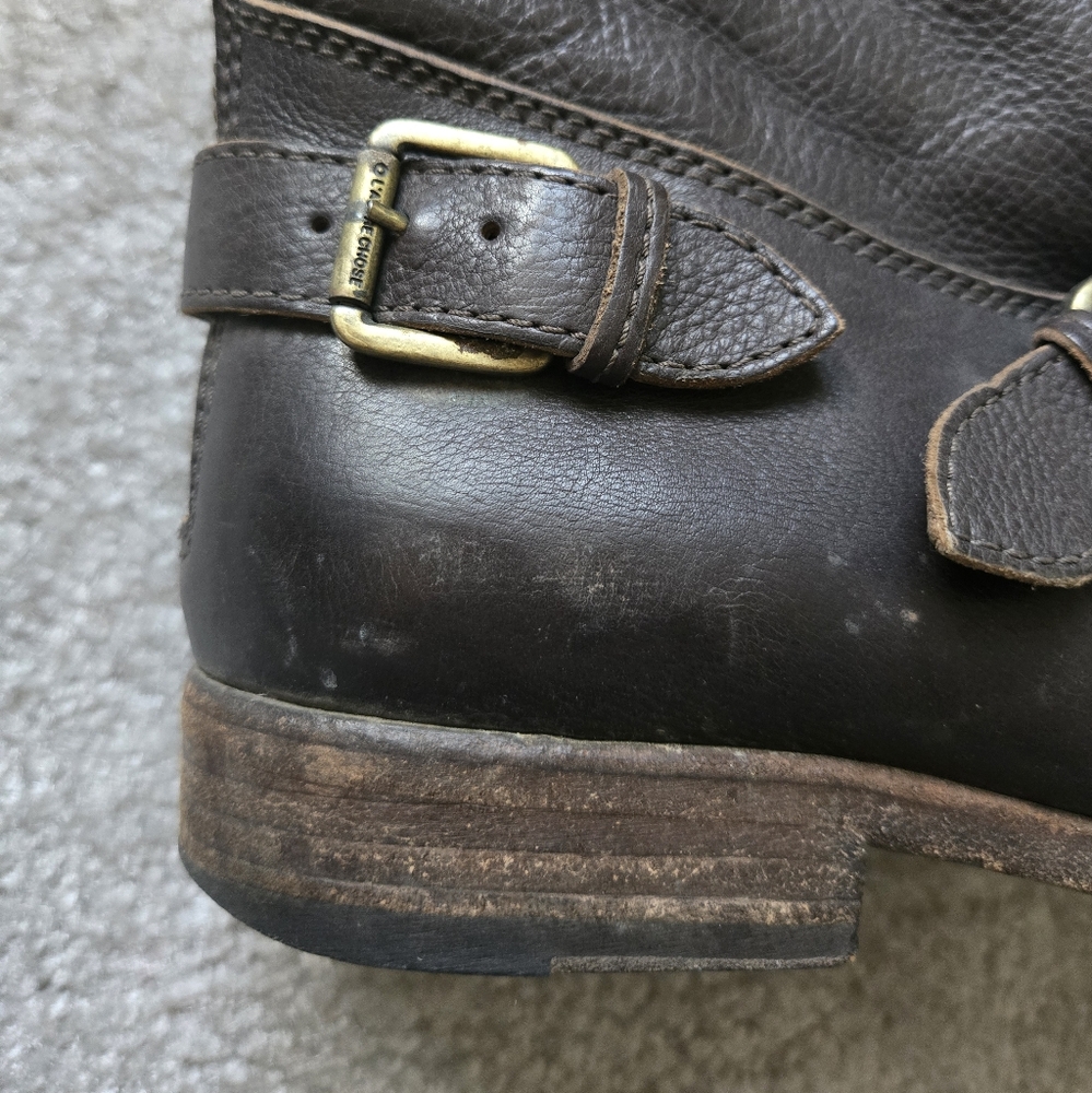 Italian Leather Tall Riding Boots size 40 - Picture 3 of 7
